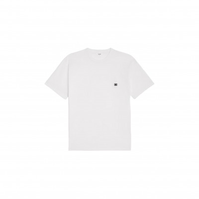 CELINE TRIOMPHE LOOSE T-SHIRT IN COTTON JERSEY 2X04I671Q.01OB